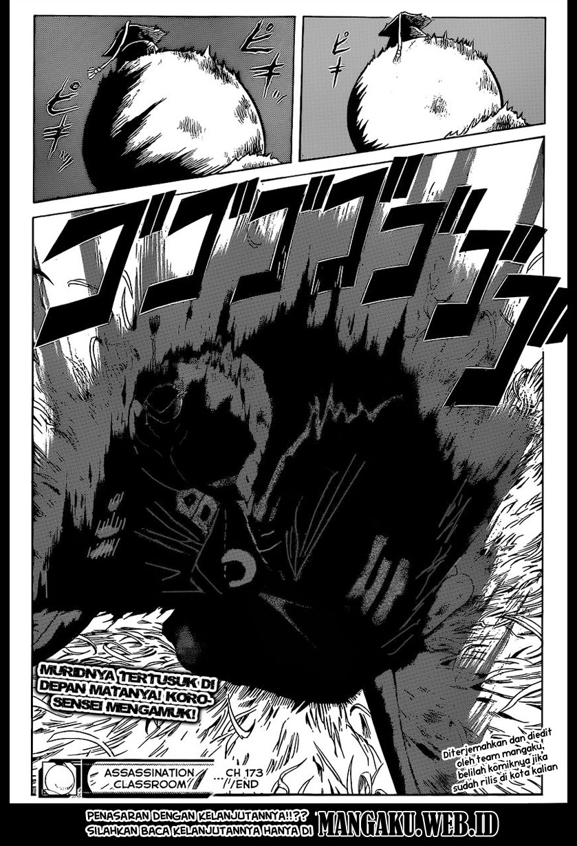 Assassination Classroom Chapter 173 - halaman 19