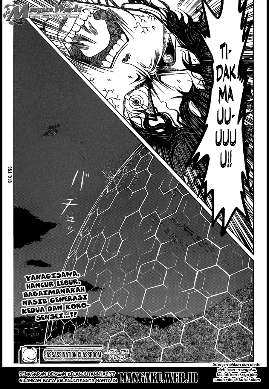 Assassination Classroom Chapter 174 - halaman 17