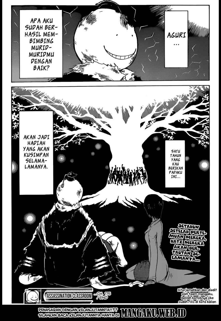 Assassination Classroom Chapter 175 - halaman 20