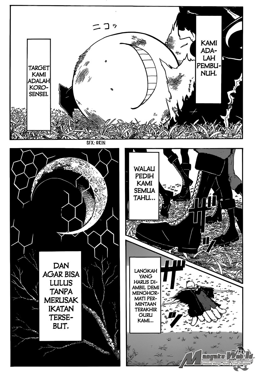 Assassination Classroom Chapter 176 - halaman 15
