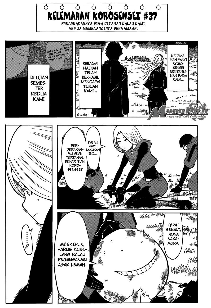 Assassination Classroom Chapter 176 - halaman 17