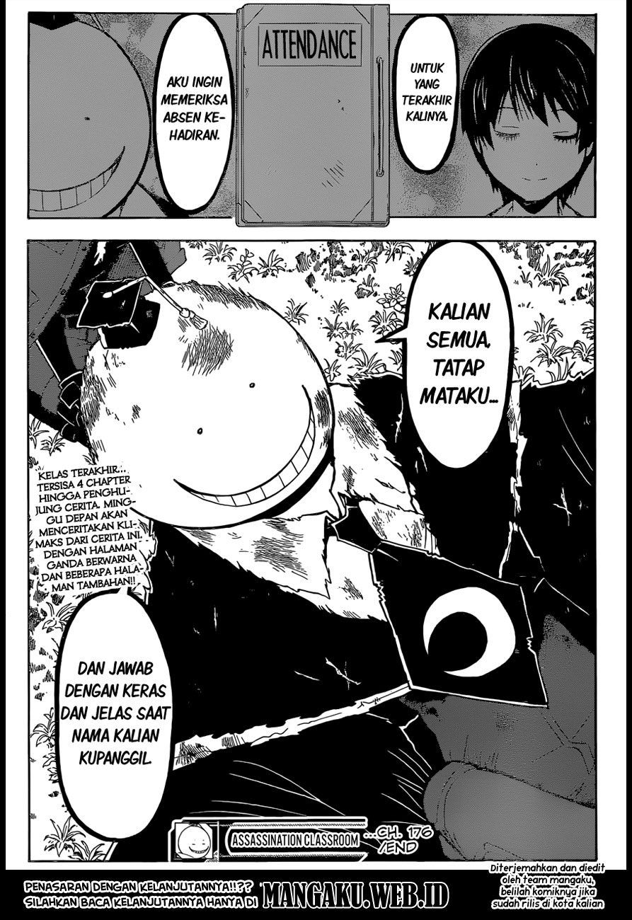 Assassination Classroom Chapter 176 - halaman 23