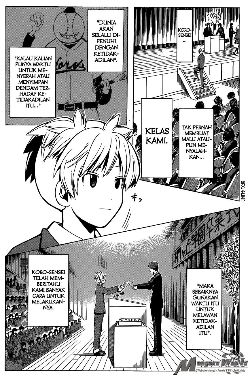 Assassination Classroom Chapter 178 - halaman 13