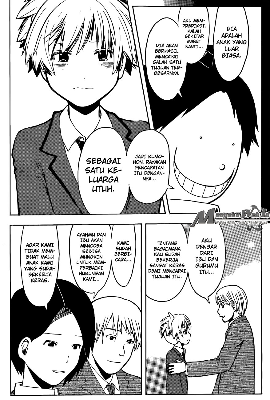 Assassination Classroom Chapter 178 - halaman 16