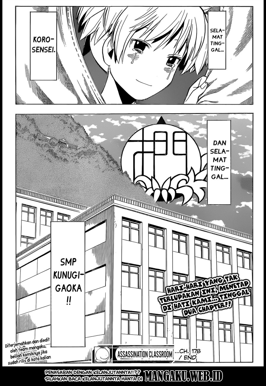 Assassination Classroom Chapter 178 - halaman 22