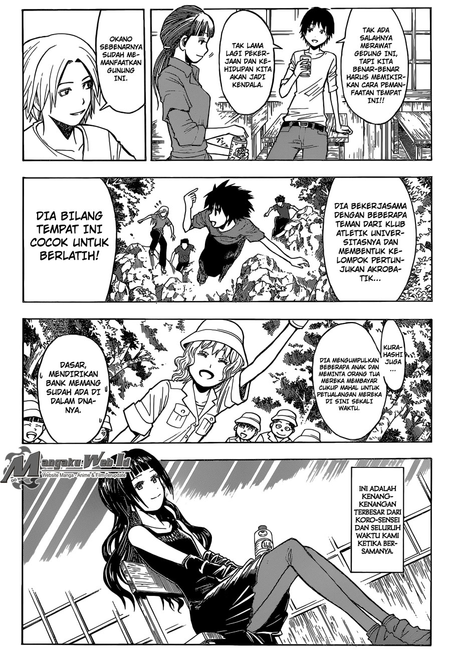 Assassination Classroom Chapter 179 - halaman 21