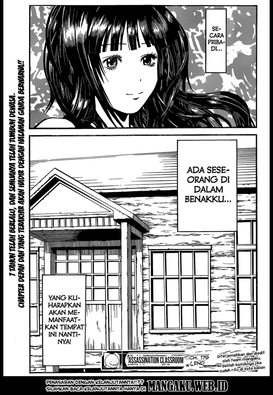 Assassination Classroom Chapter 179 - halaman 22