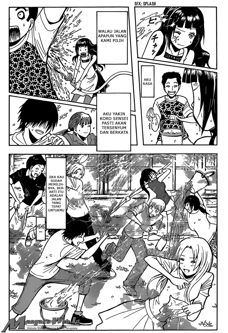 Assassination Classroom Chapter 180 - halaman 10