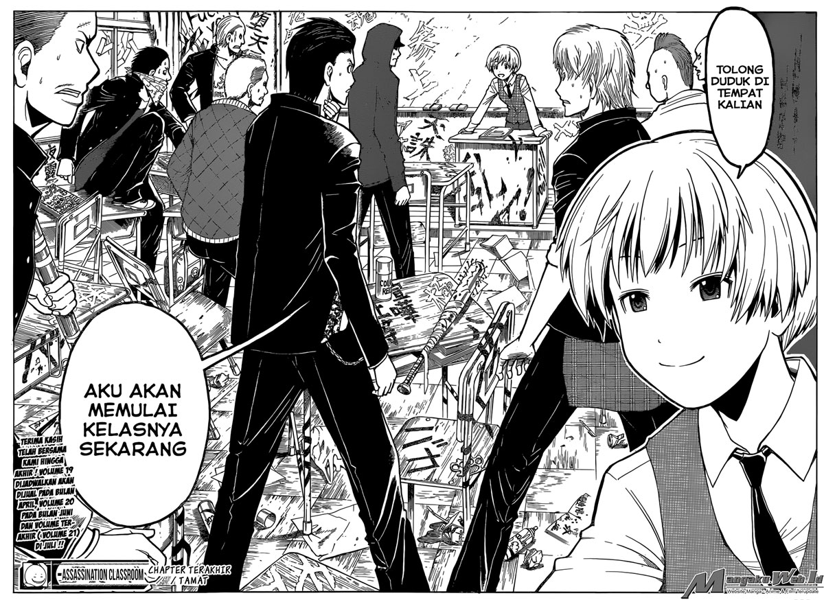 Assassination Classroom Chapter 180 - halaman 25