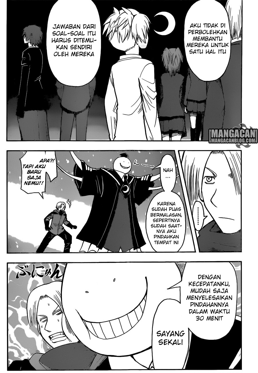 Assassination Classroom Chapter 181 - halaman 17