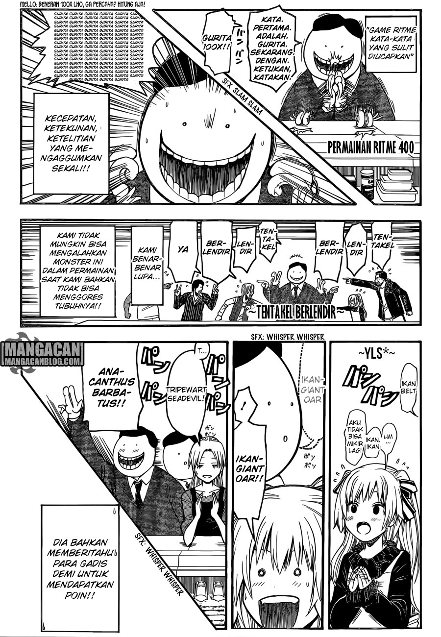 Assassination Classroom Chapter 182 - halaman 10