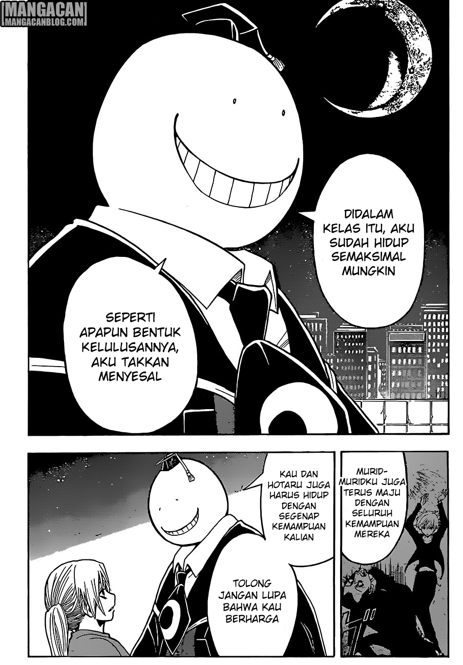 Assassination Classroom Chapter 184 - halaman 16
