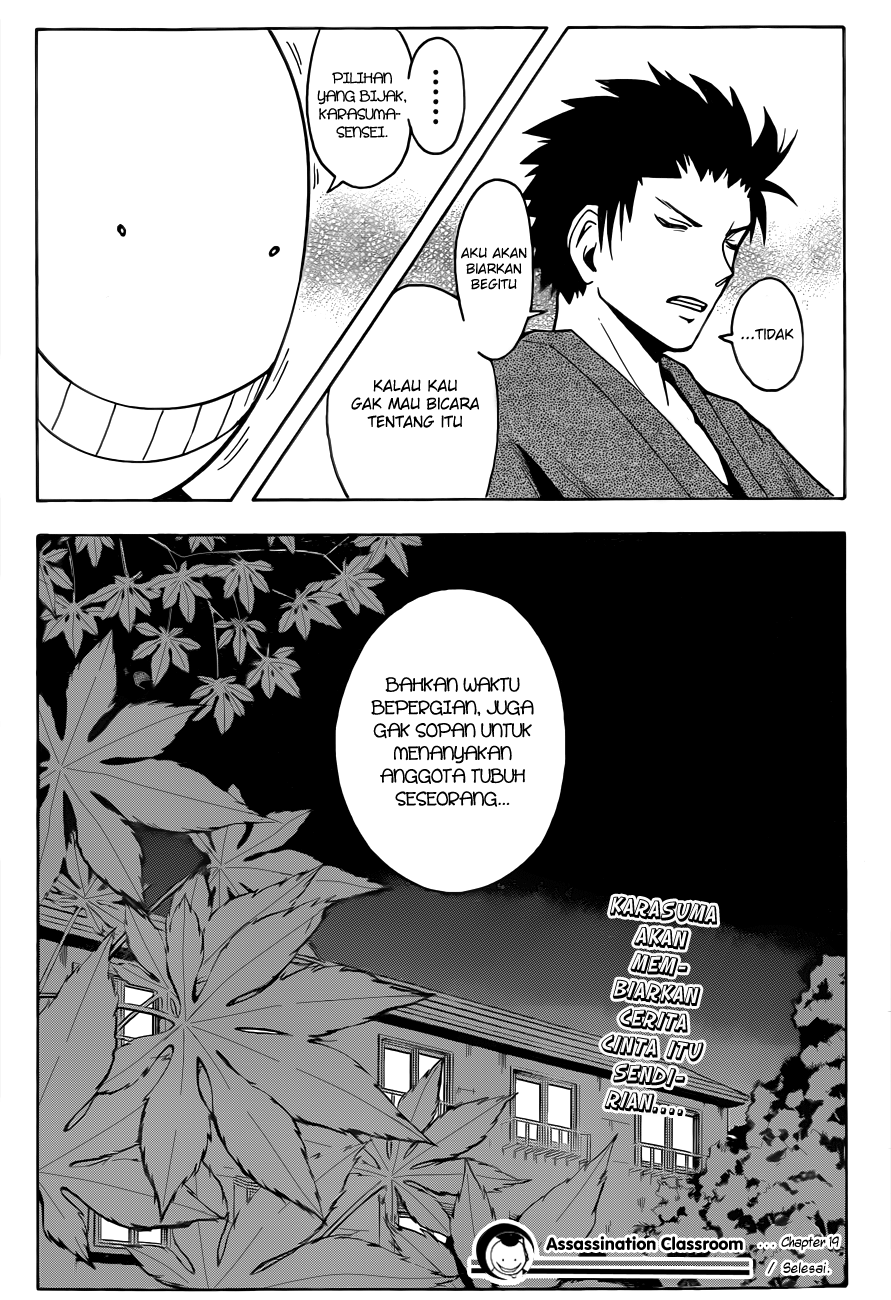 Assassination Classroom Chapter 19 - halaman 20