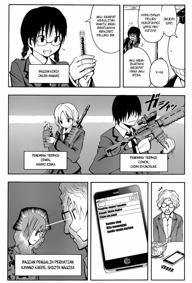 Assassination Classroom Chapter 24 - halaman 9