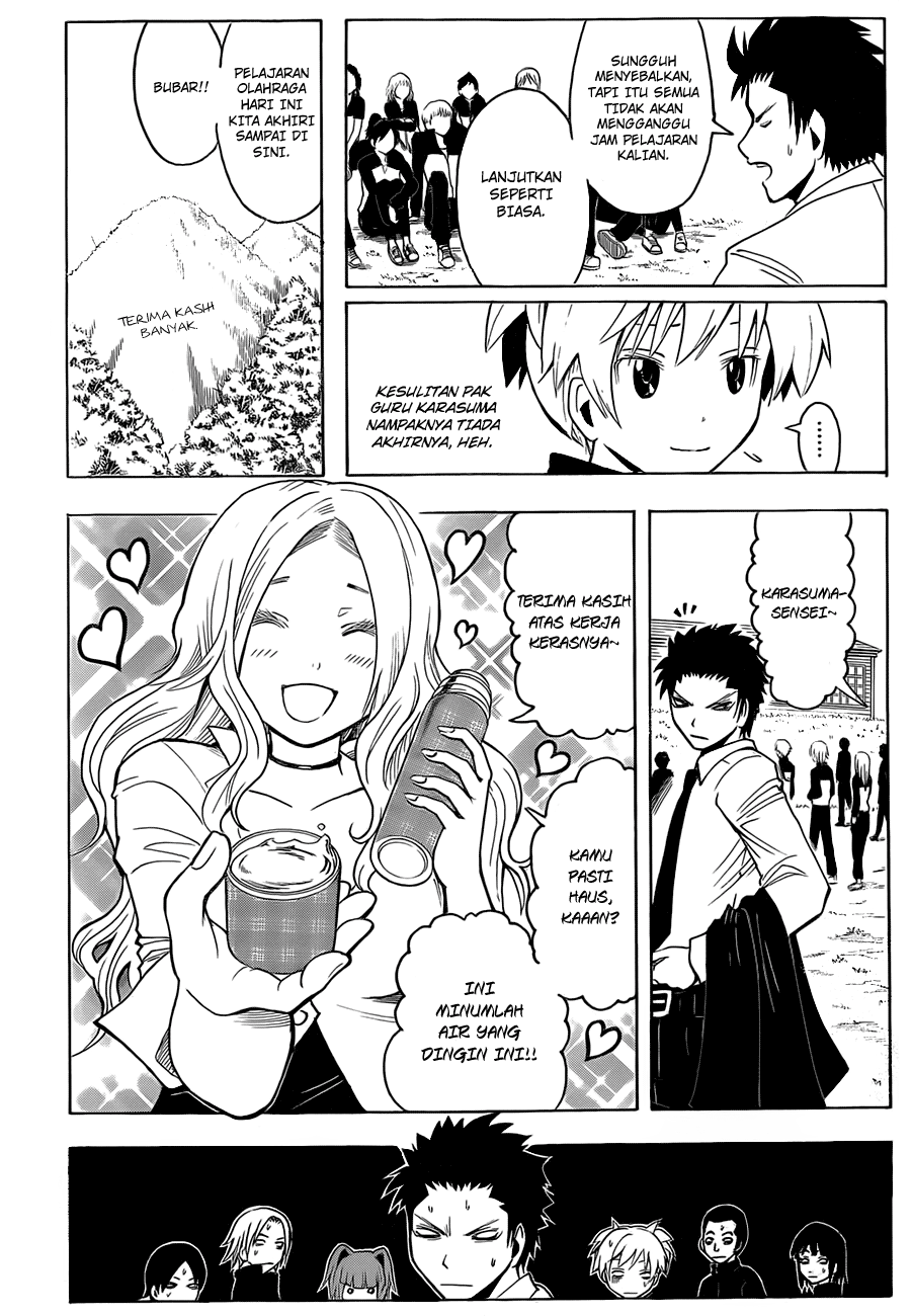 Assassination Classroom Chapter 26 - halaman 9