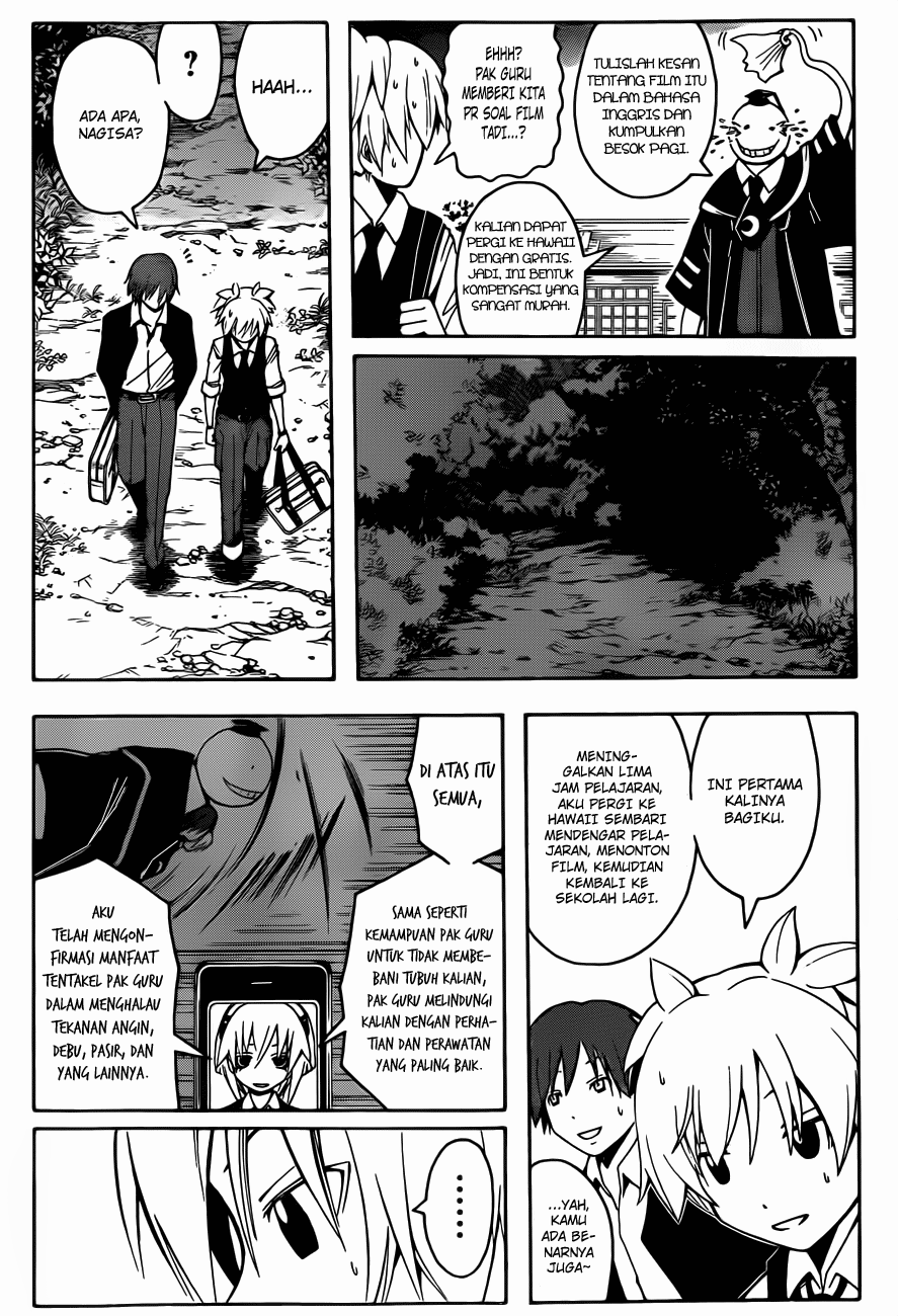 Assassination Classroom Chapter 28 - halaman 16