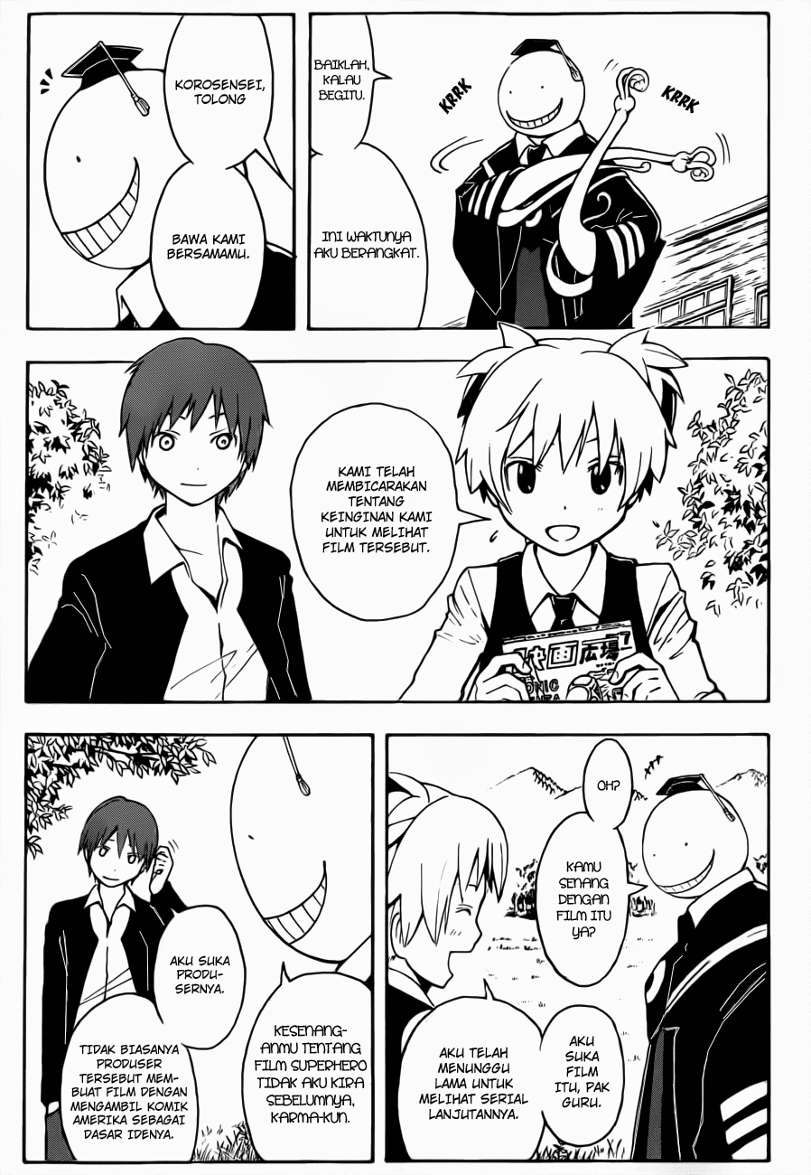 Assassination Classroom Chapter 28 - halaman 4