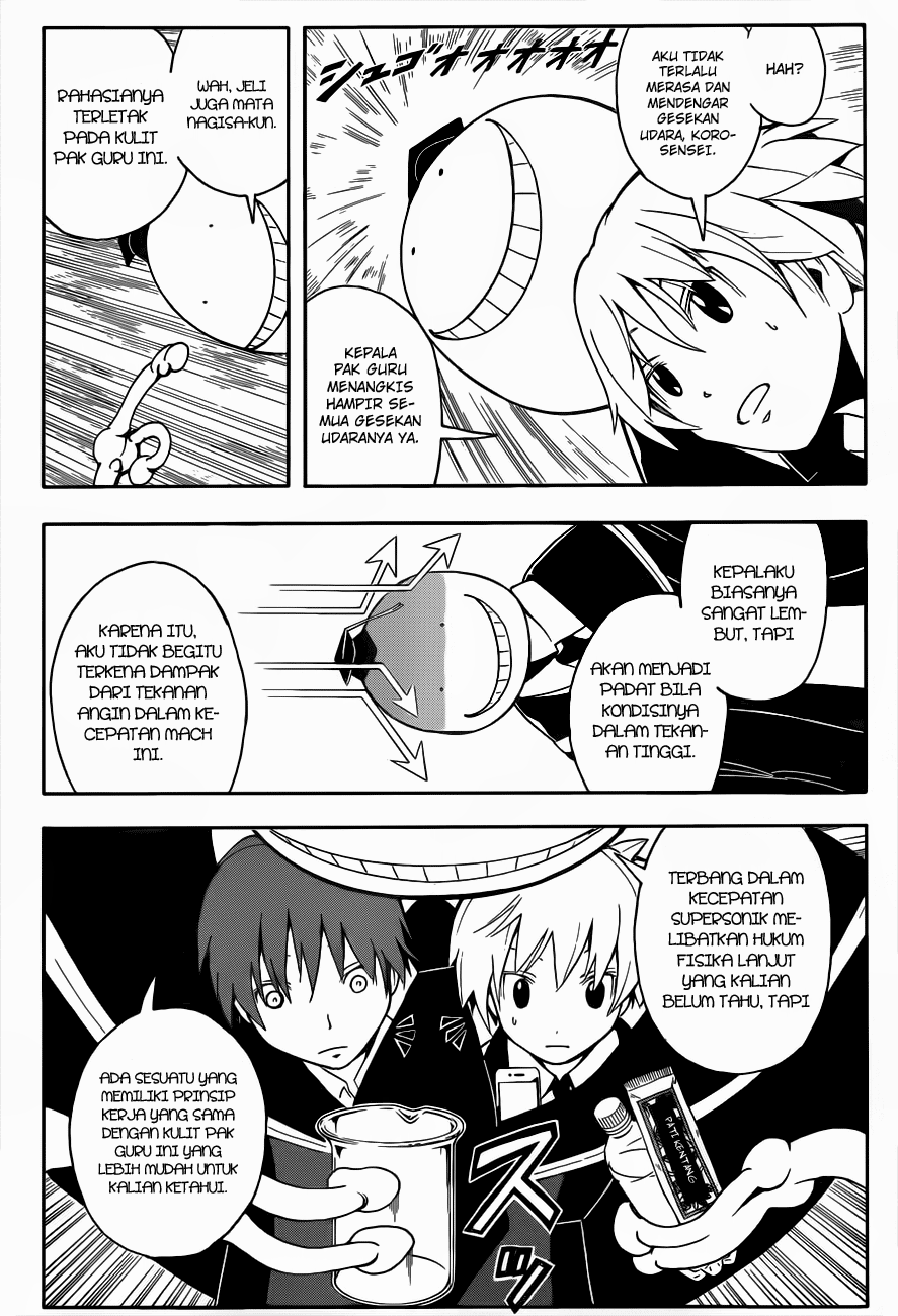 Assassination Classroom Chapter 28 - halaman 8