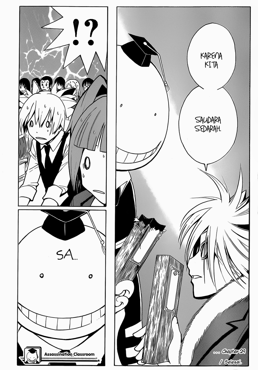 Assassination Classroom Chapter 29 - halaman 19