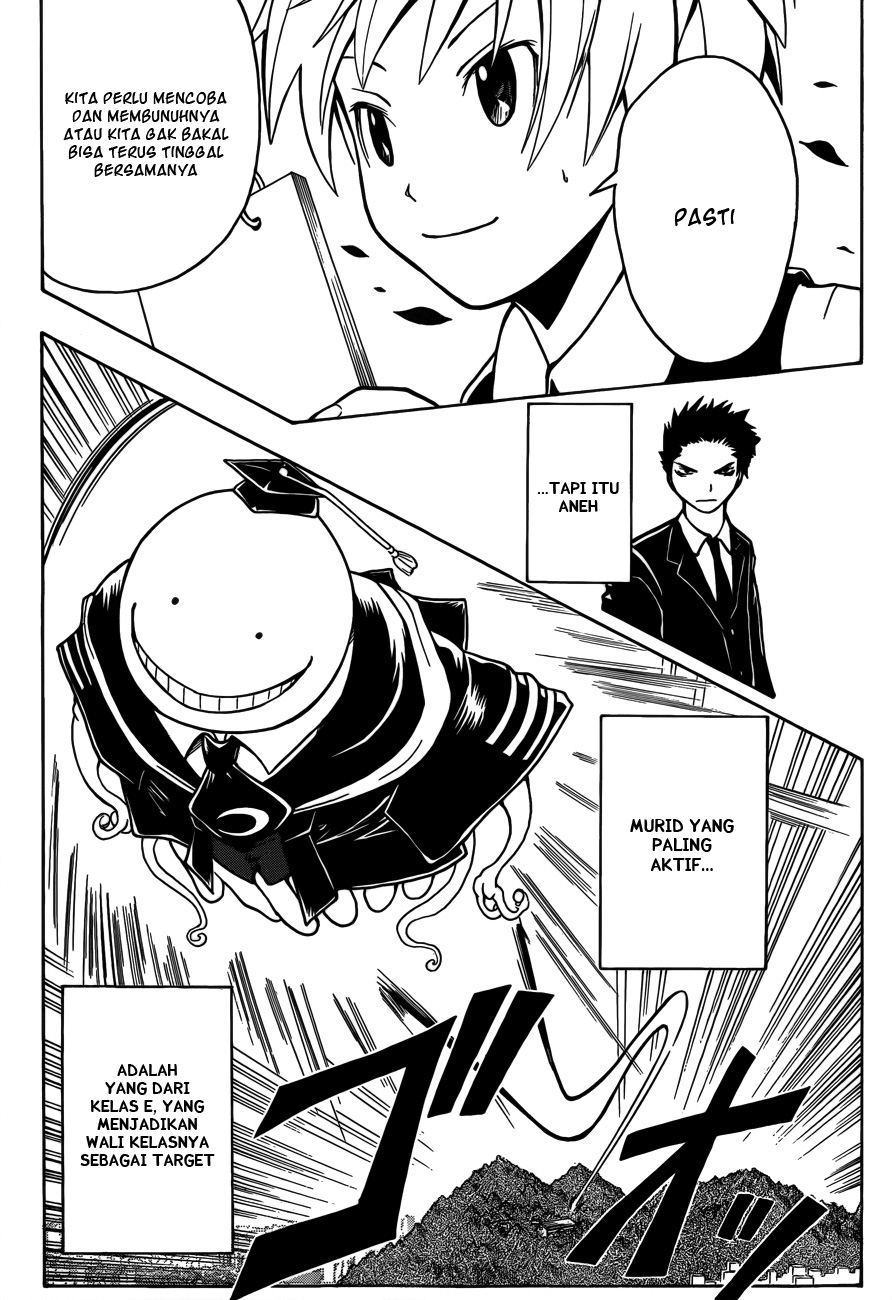 Assassination Classroom Chapter 3 - halaman 18