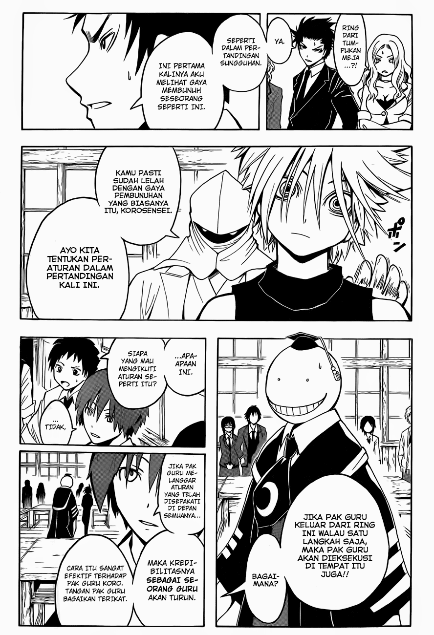 Assassination Classroom Chapter 30 - halaman 11