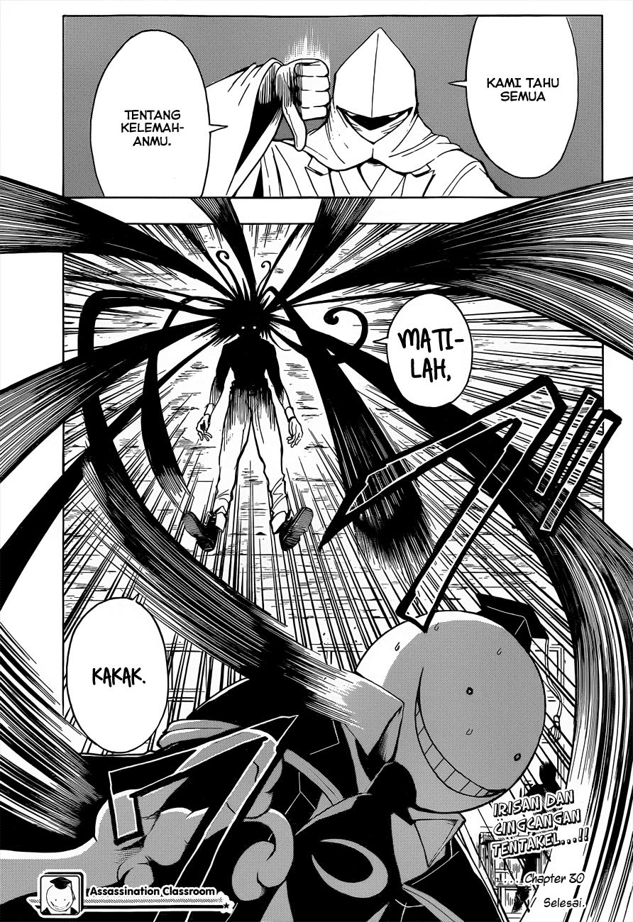 Assassination Classroom Chapter 30 - halaman 20
