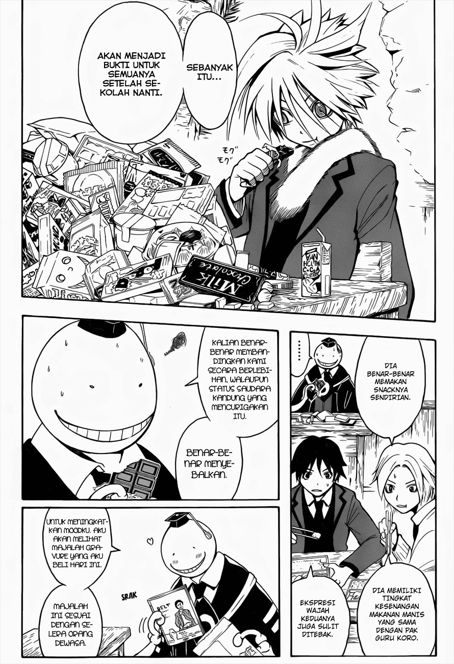 Assassination Classroom Chapter 30 - halaman 6