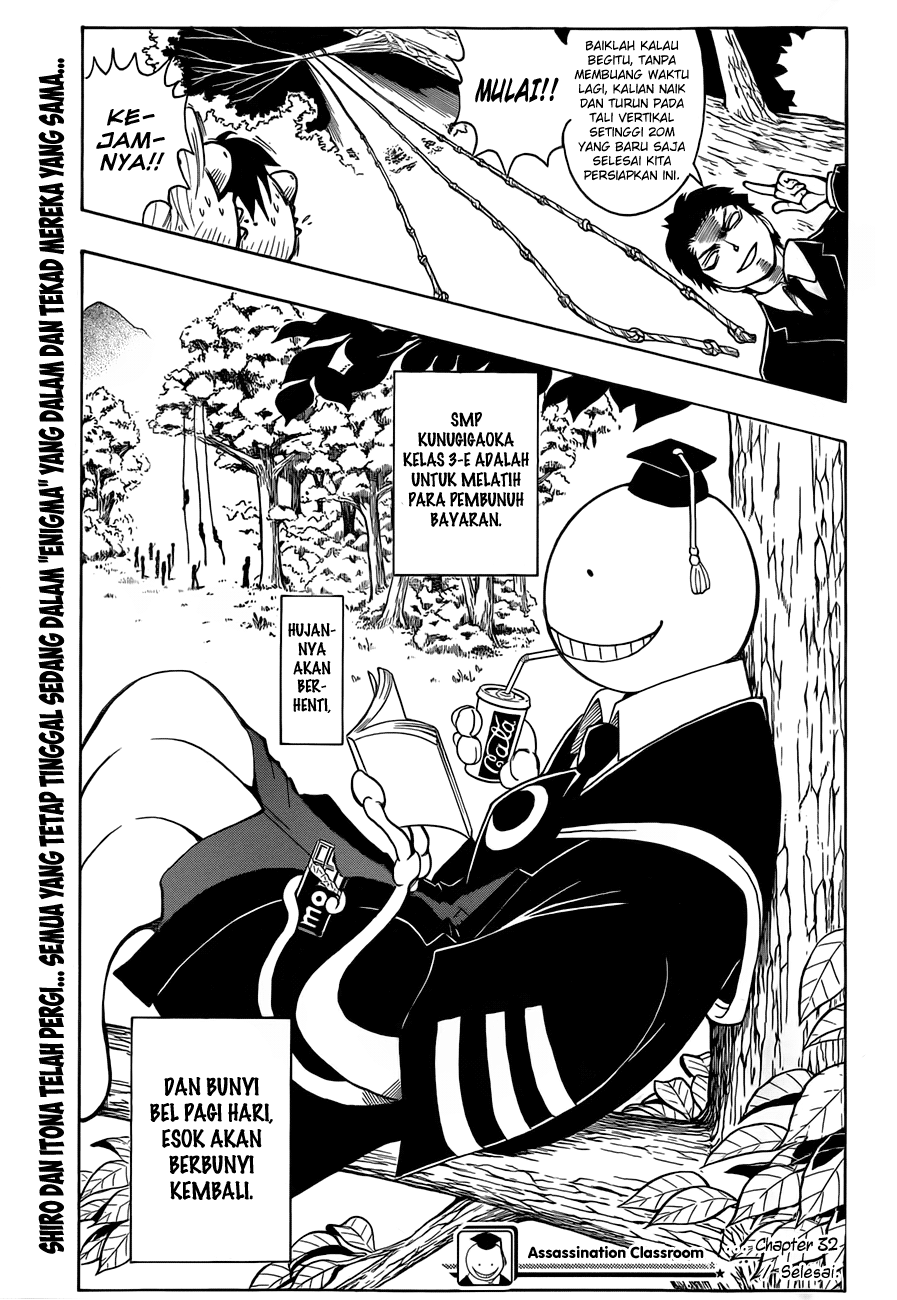 Assassination Classroom Chapter 32 - halaman 20