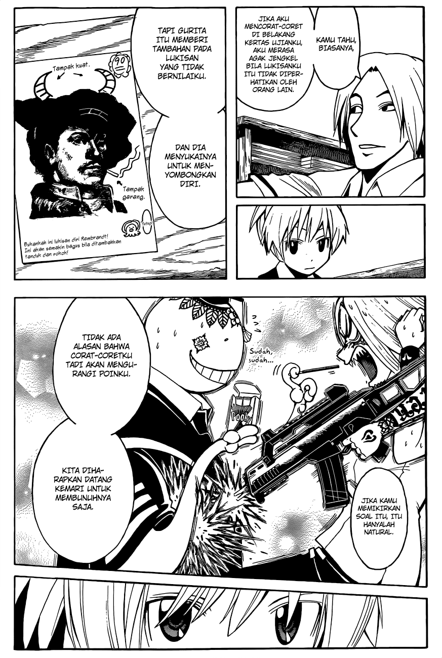 Assassination Classroom Chapter 37 - halaman 19