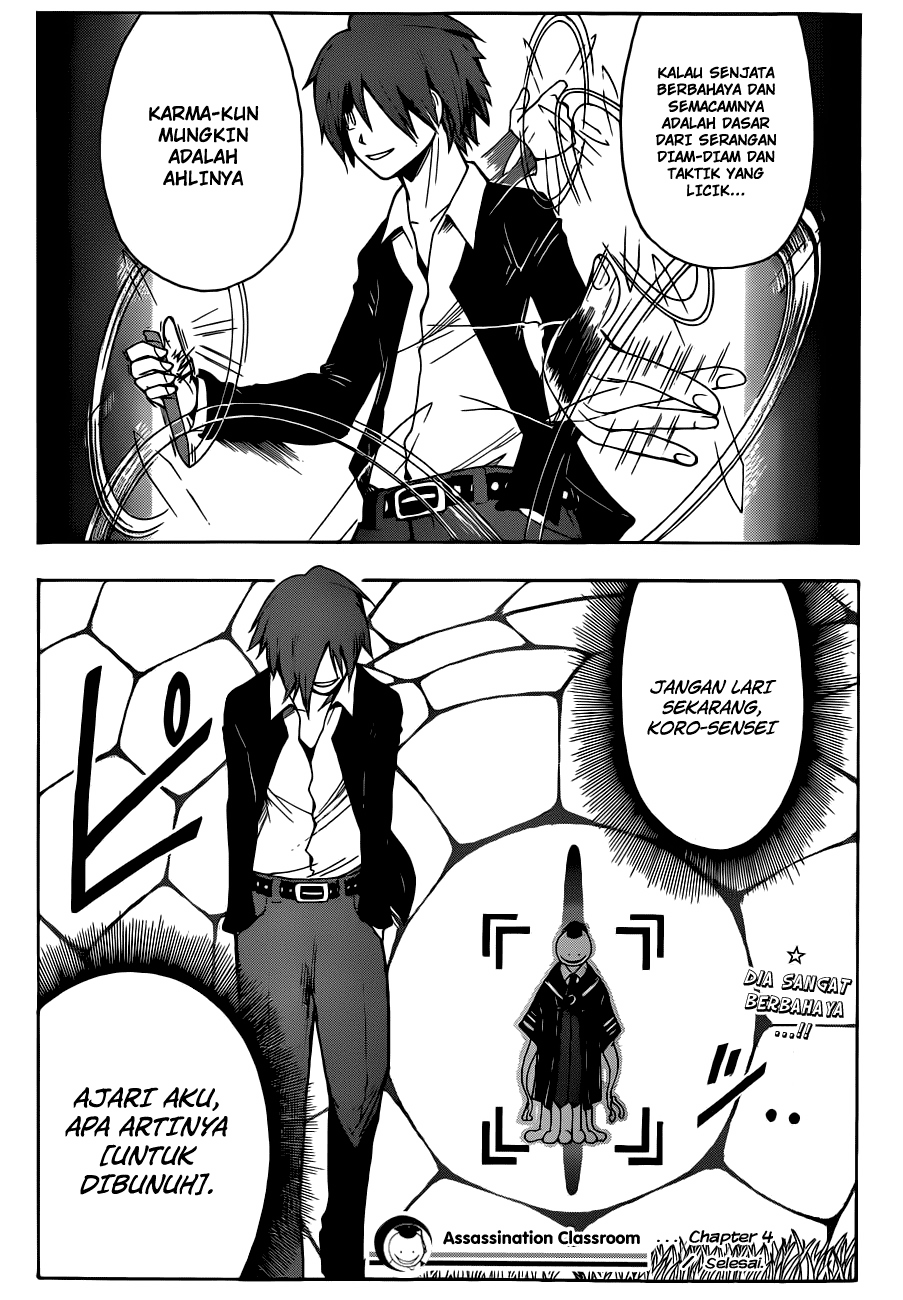 Assassination Classroom Chapter 4 - halaman 20