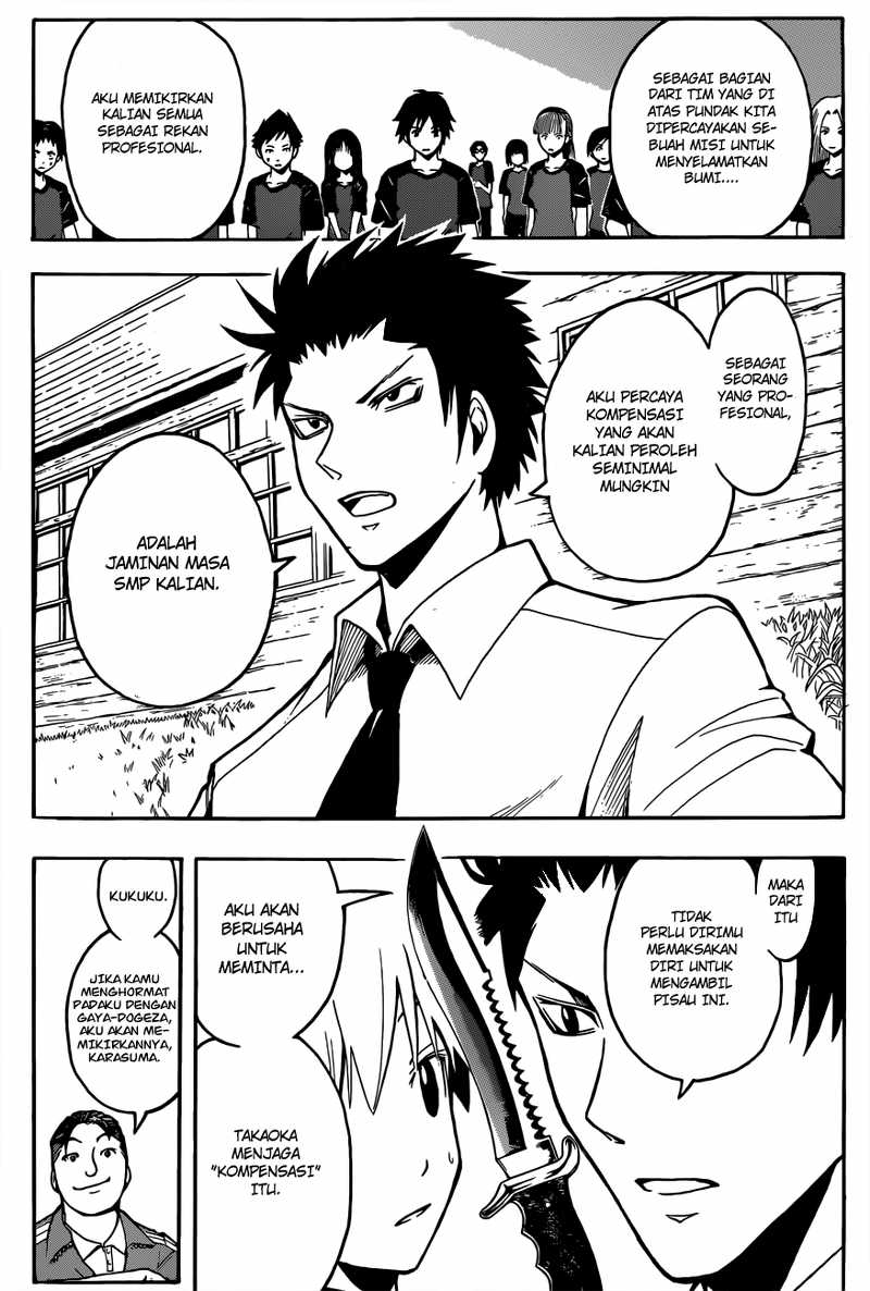 Assassination Classroom Chapter 40 - halaman 18