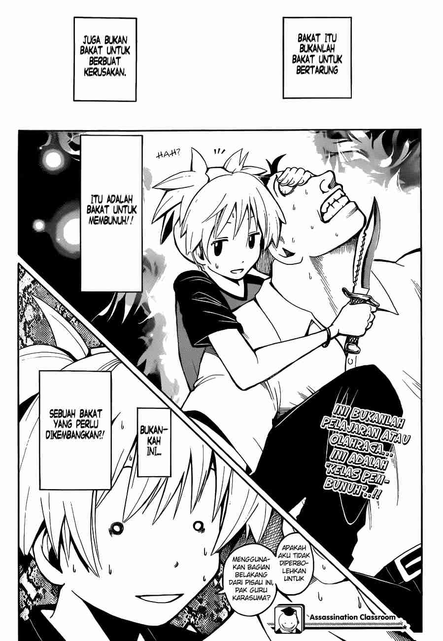 Assassination Classroom Chapter 41 - halaman 19