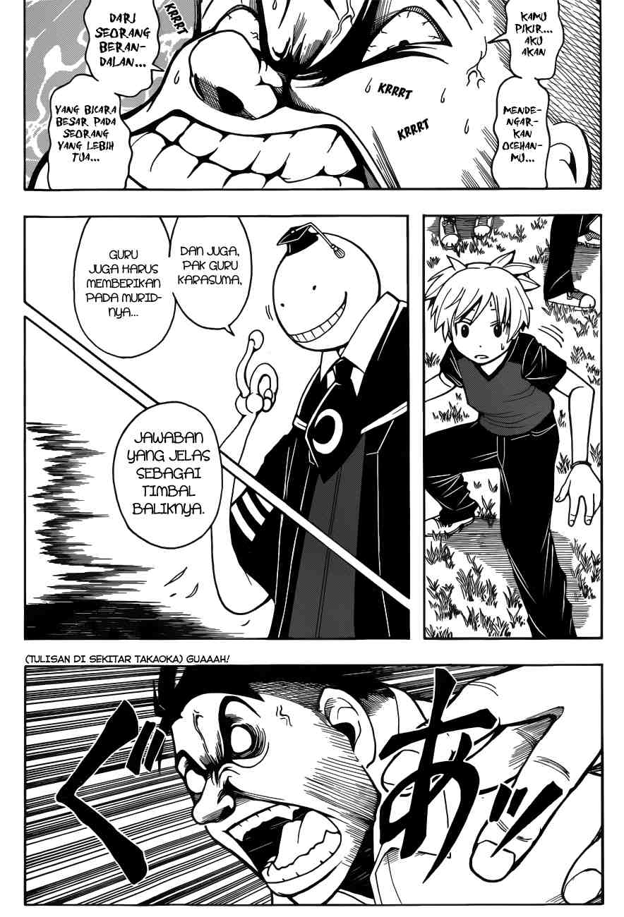 Assassination Classroom Chapter 42 - halaman 10