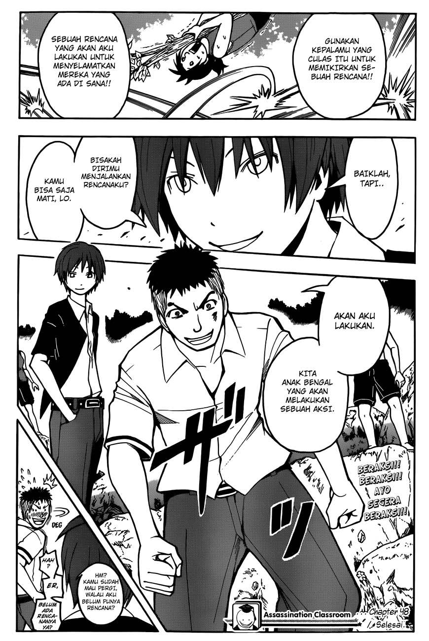 Assassination Classroom Chapter 48 - halaman 20