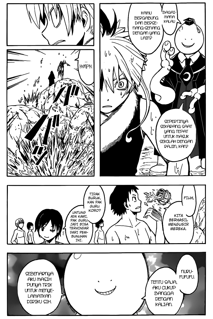 Assassination Classroom Chapter 49 - halaman 17