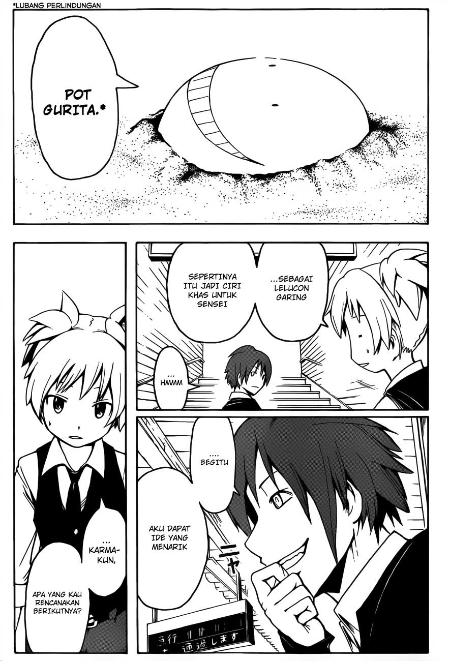 Assassination Classroom Chapter 5 - halaman 14