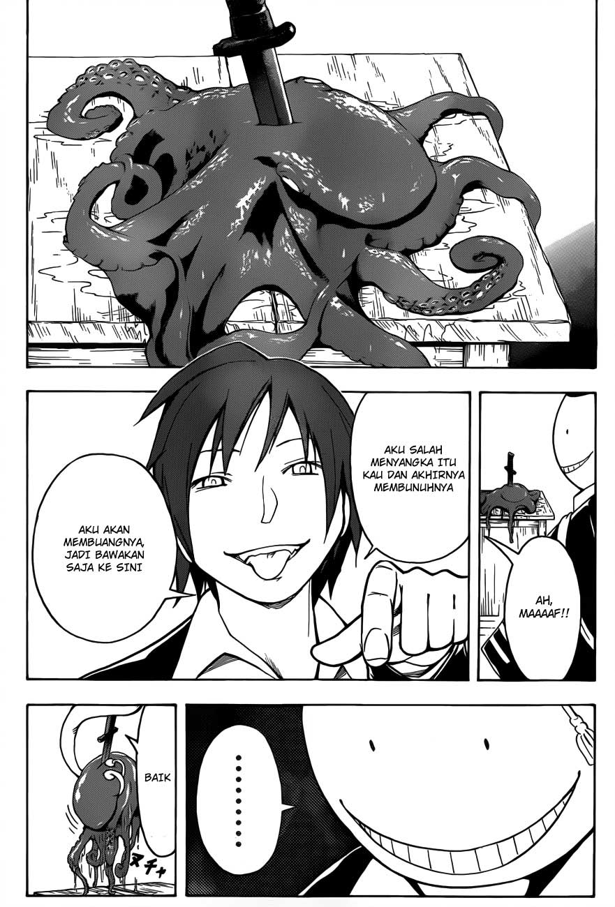 Assassination Classroom Chapter 5 - halaman 17