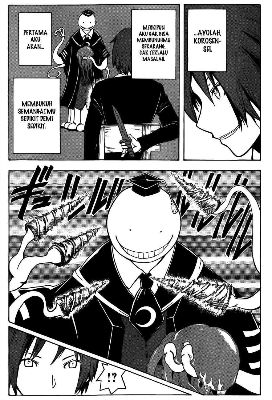 Assassination Classroom Chapter 5 - halaman 18