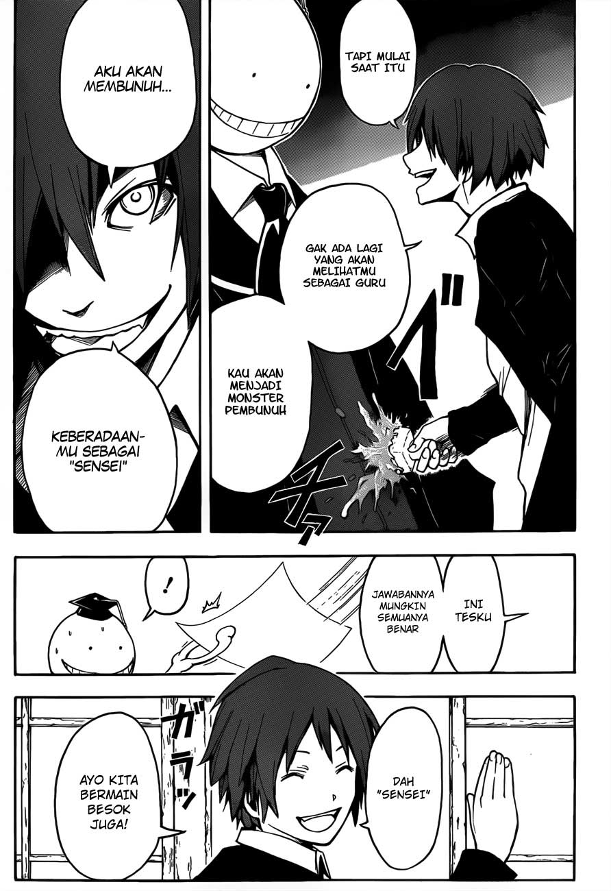 Assassination Classroom Chapter 5 - halaman 8