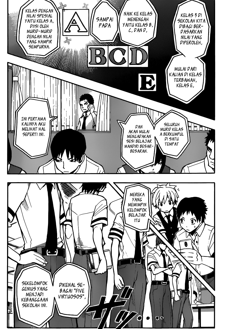 Assassination Classroom Chapter 50 - halaman 17