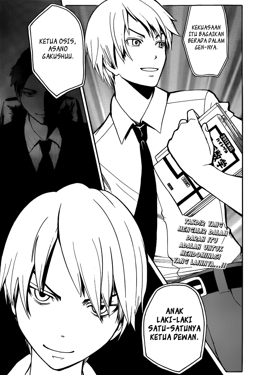 Assassination Classroom Chapter 50 - halaman 21