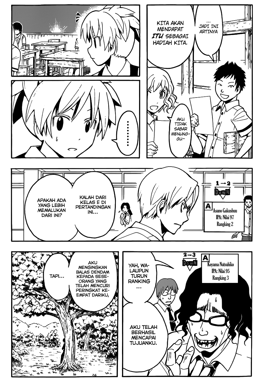 Assassination Classroom Chapter 54 - halaman 10