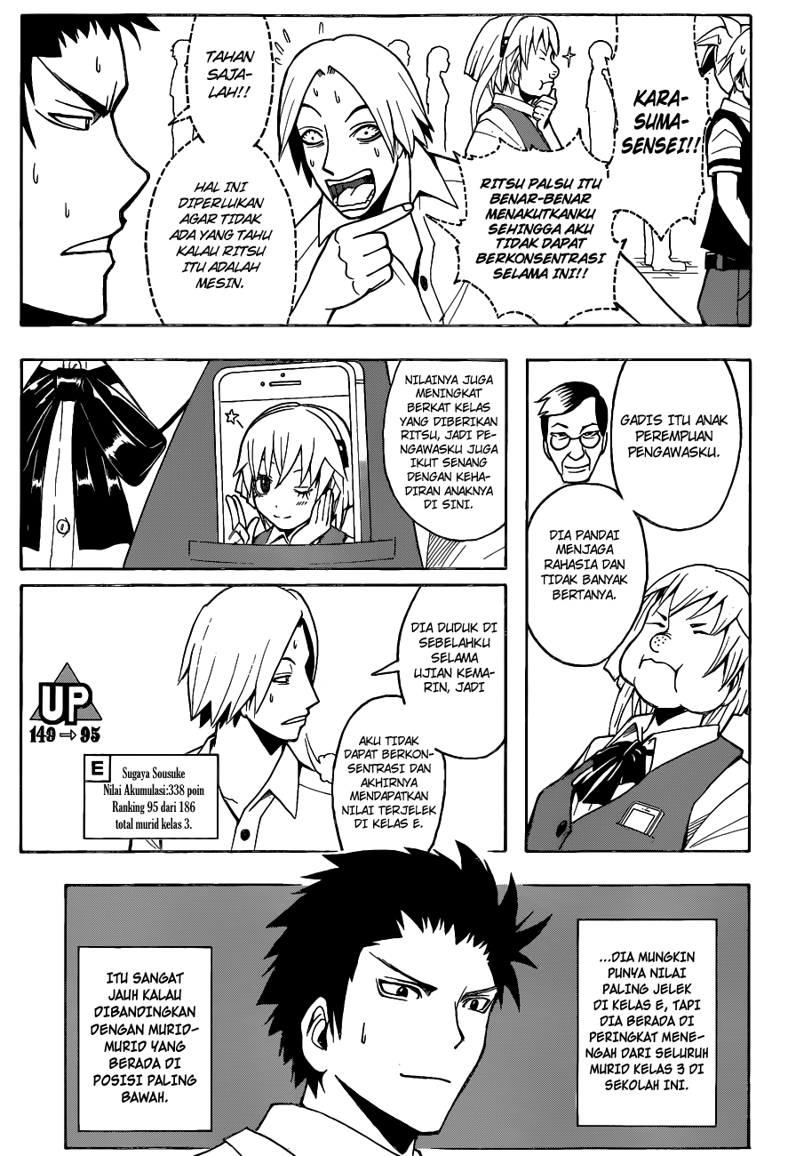 Assassination Classroom Chapter 55 - halaman 10