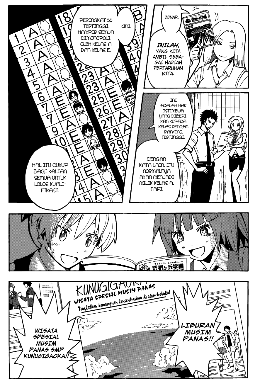 Assassination Classroom Chapter 55 - halaman 14