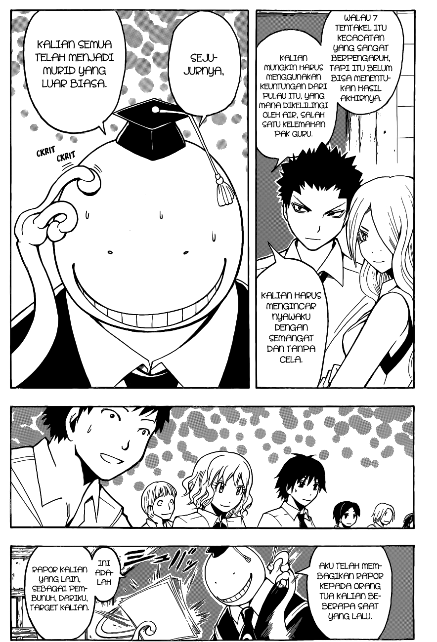 Assassination Classroom Chapter 55 - halaman 18