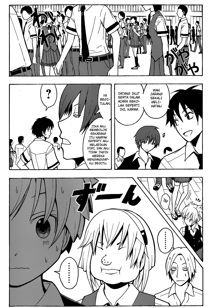 Assassination Classroom Chapter 55 - halaman 9