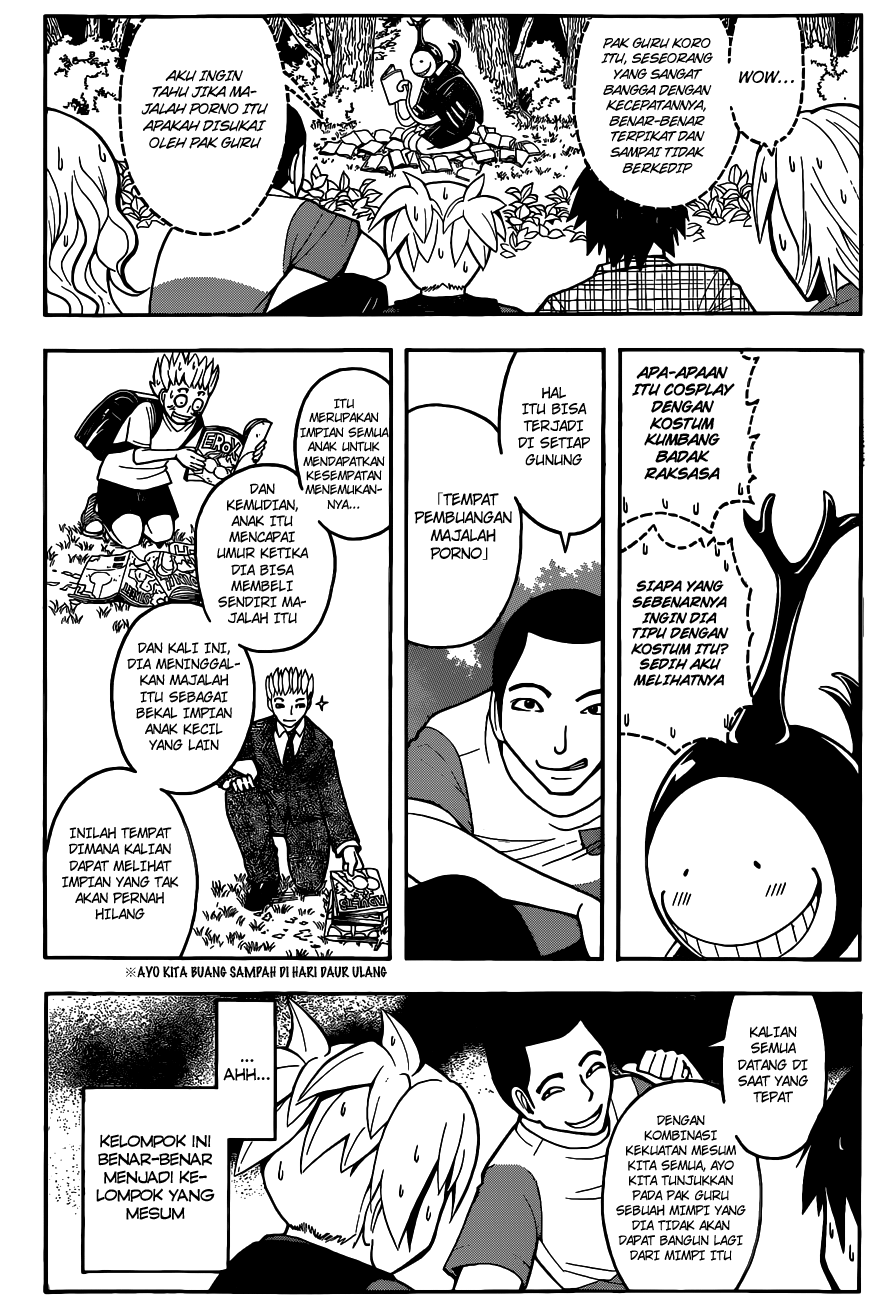 Assassination Classroom Chapter 56 - halaman 11