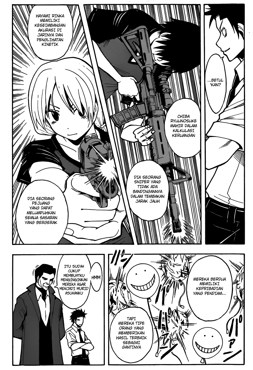 Assassination Classroom Chapter 57 - halaman 11