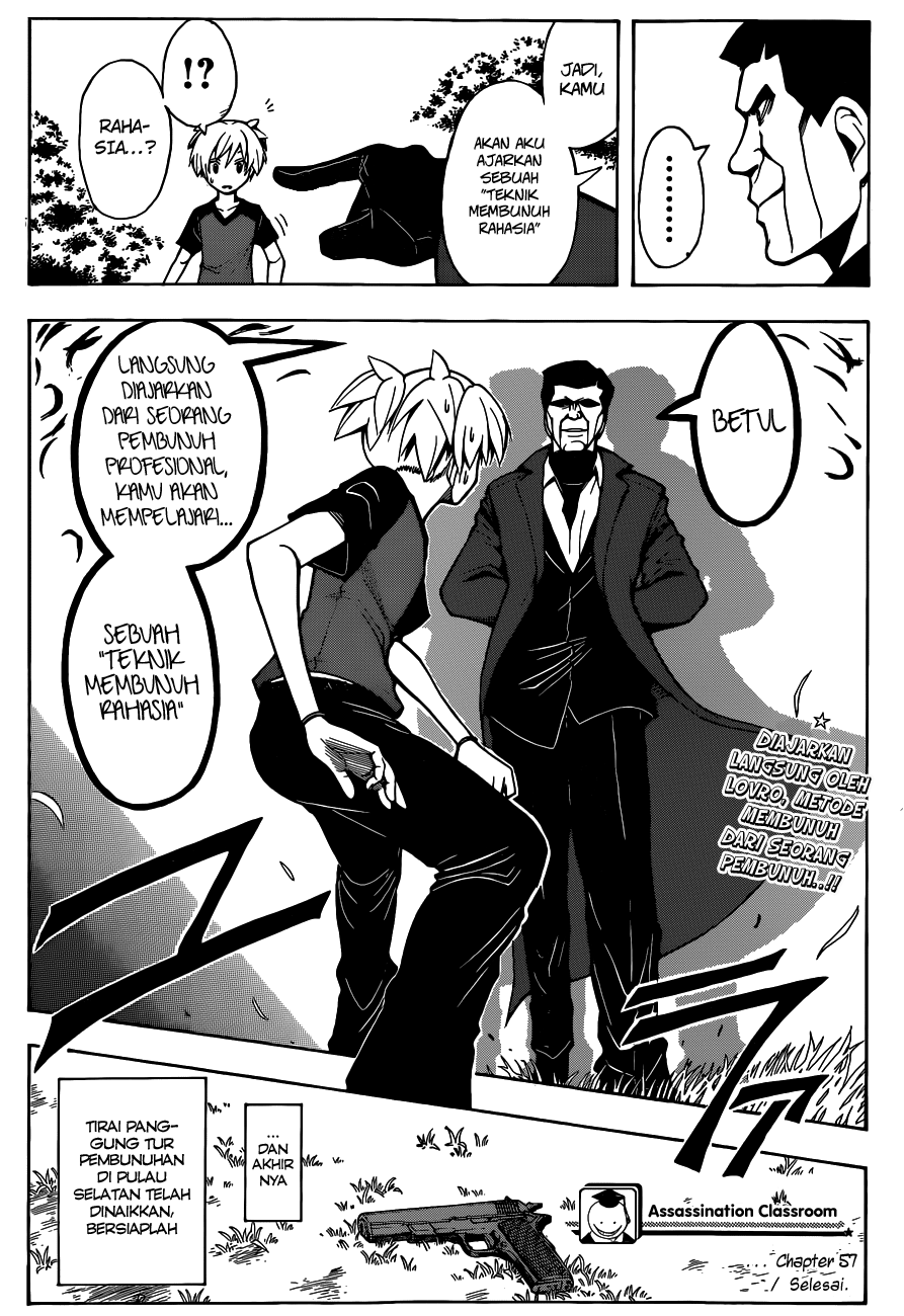Assassination Classroom Chapter 57 - halaman 20