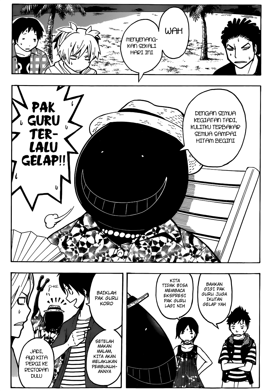 Assassination Classroom Chapter 58 - halaman 14